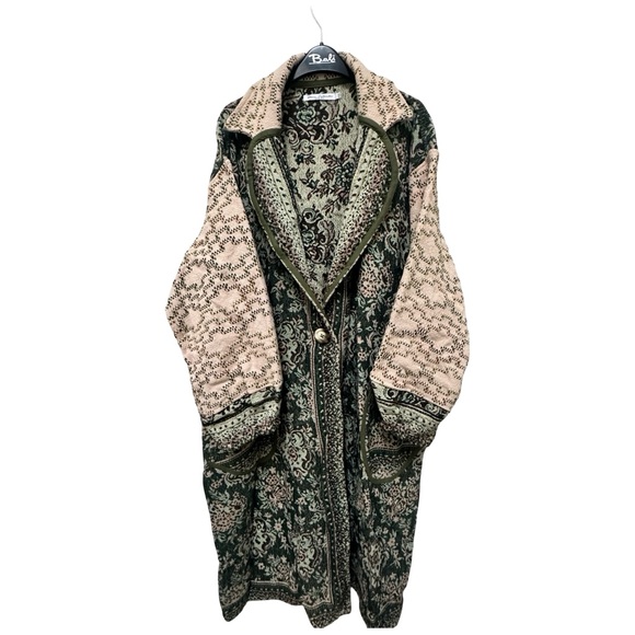 Diana Coatsworth Upcycled Tapestry Duster Jacket size 2x/3x - Picture 4 of 16